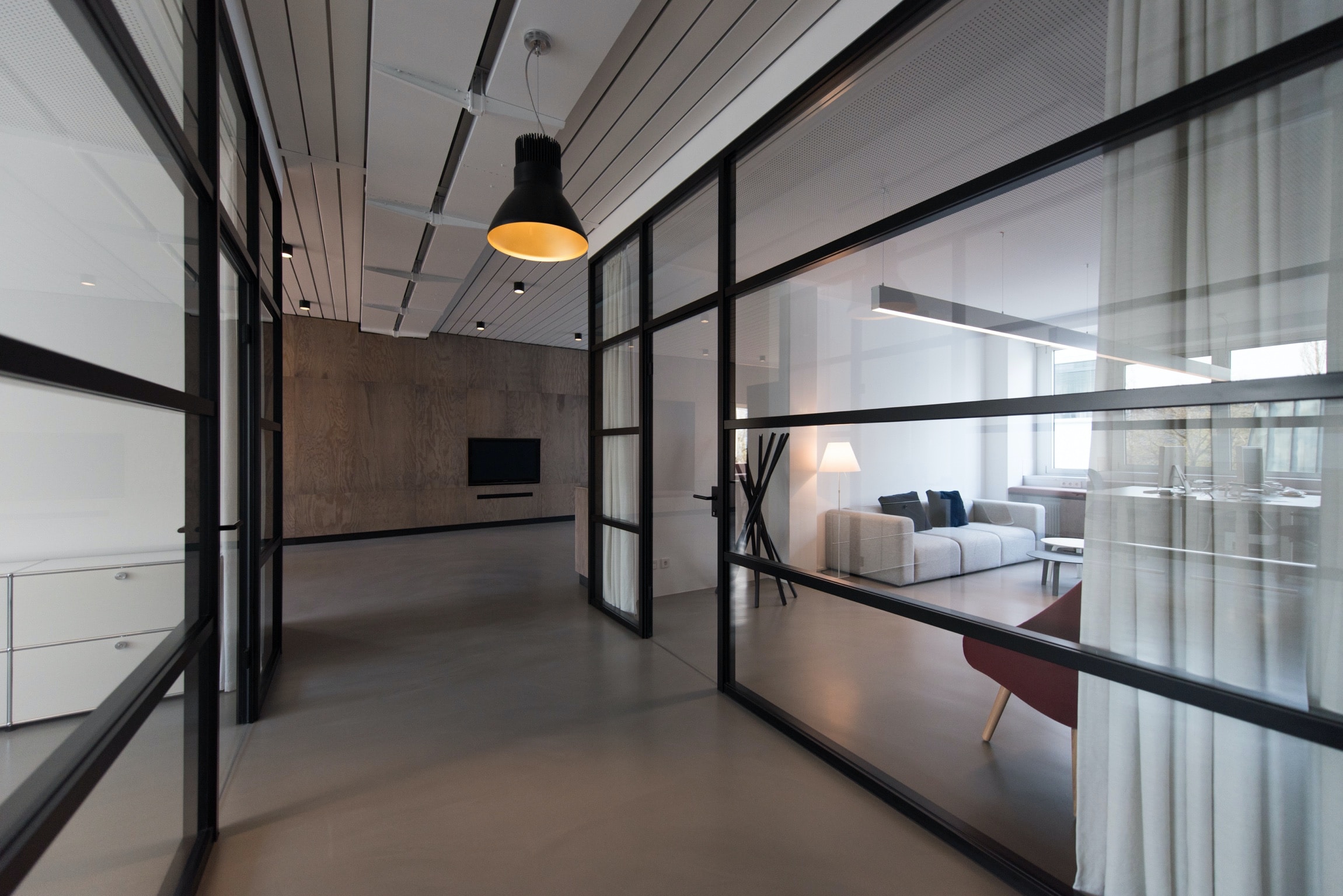 inside of office